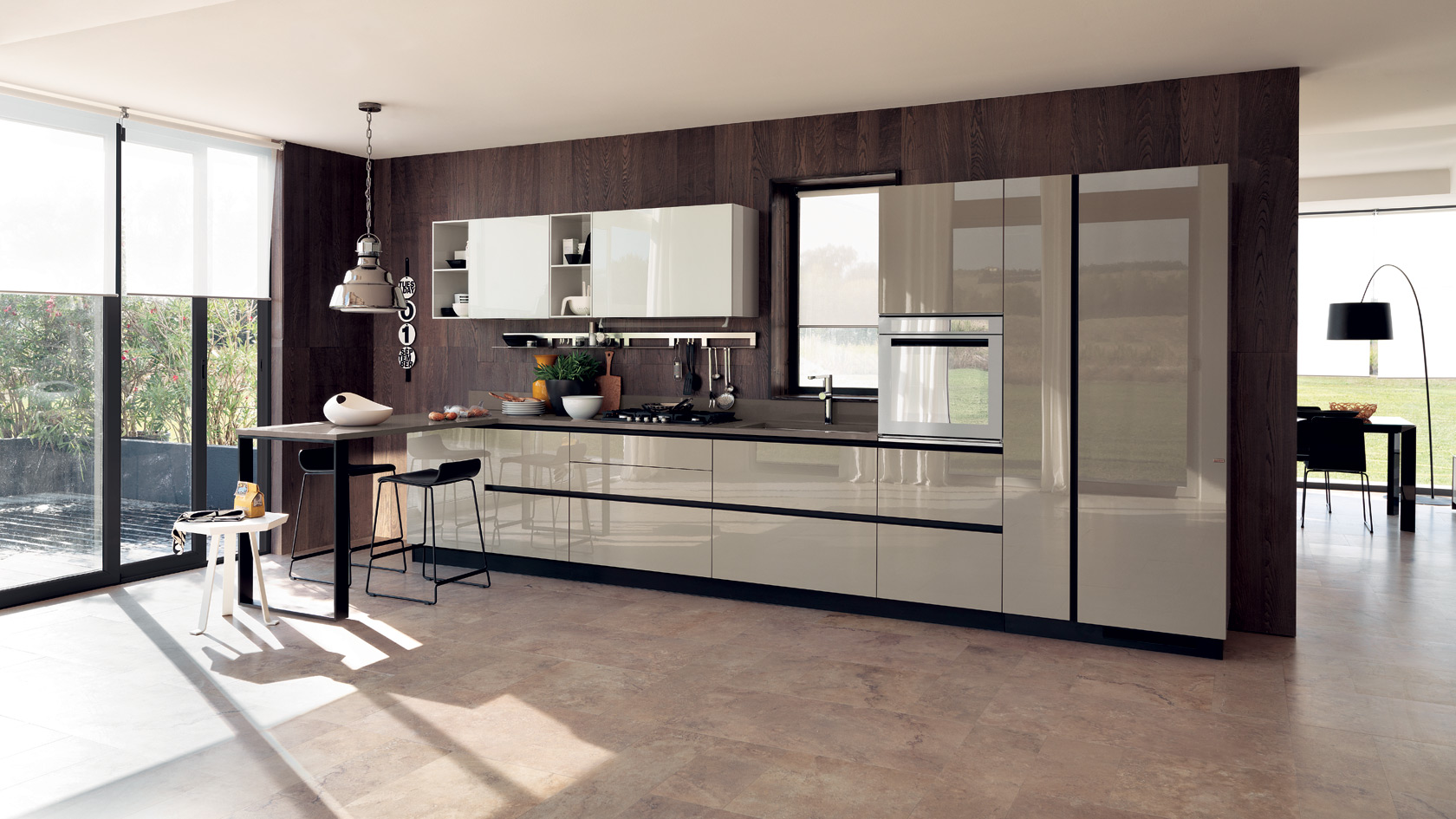 Tende soggiorno cucina: soggiorno divisori per cucina e arredamento.